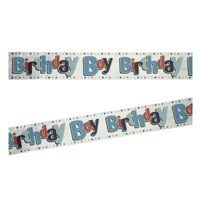 Birthday Boy Banner 2.5m 1 Birthday Boy Banner 2.5m