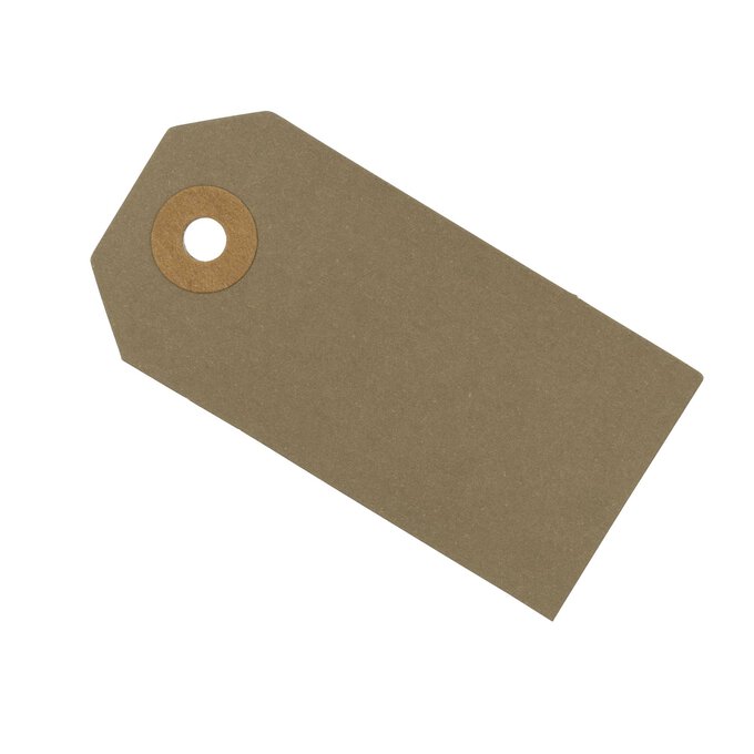Kraft Brown Luggage Gift Tags 8cm 24 Pack