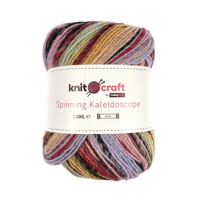 Knitcraft Brighten Me Up Spinning Kaleidoscope Yarn 150g 1 Knitcraft Brighten Me Up Spinning Kaleidoscope Yarn 150g