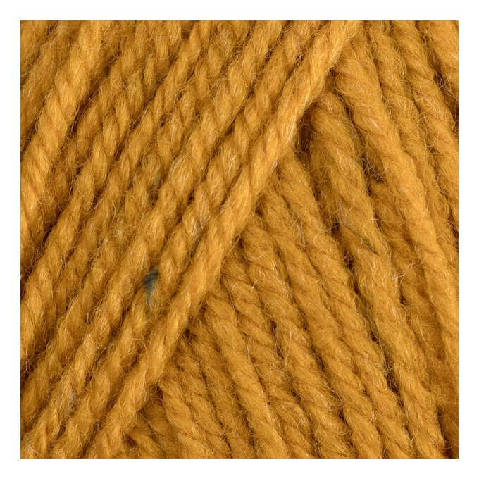 James C Brett Mustard Rustic Aran Tweed 400g 2 James C Brett Mustard Rustic Aran Tweed 400g