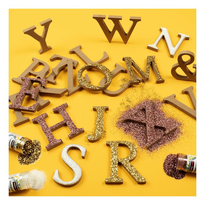 MDF Wooden Letter H 8cm 3 MDF Wooden Letter H 8cm