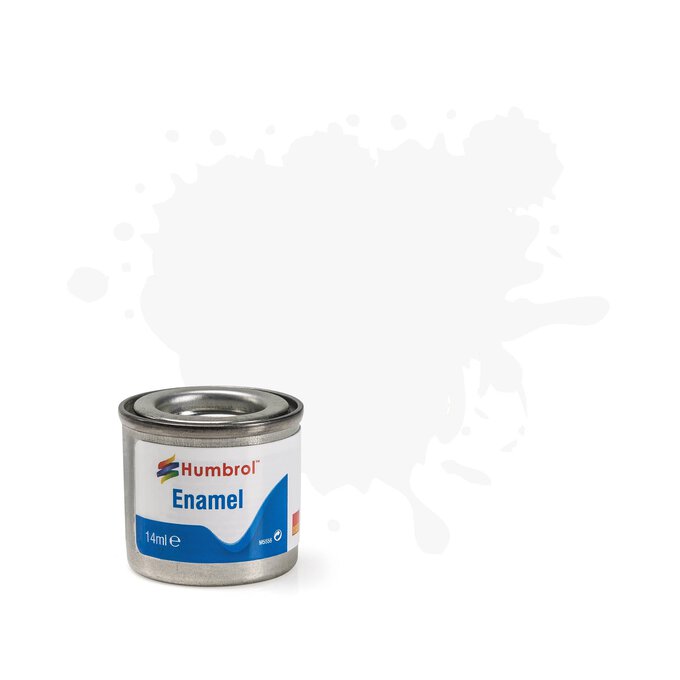 Humbrol 22 White Enamel Gloss Paint 14ml 1 Humbrol 22 White Enamel Gloss Paint 14ml