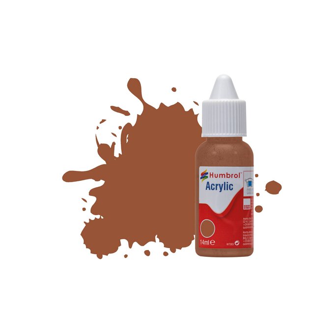 Humbrol 70 Brick Red Matt Acrylic Paint Dropper 14ml 1 Humbrol 70 Brick Red Matt Acrylic Paint Dropper 14ml