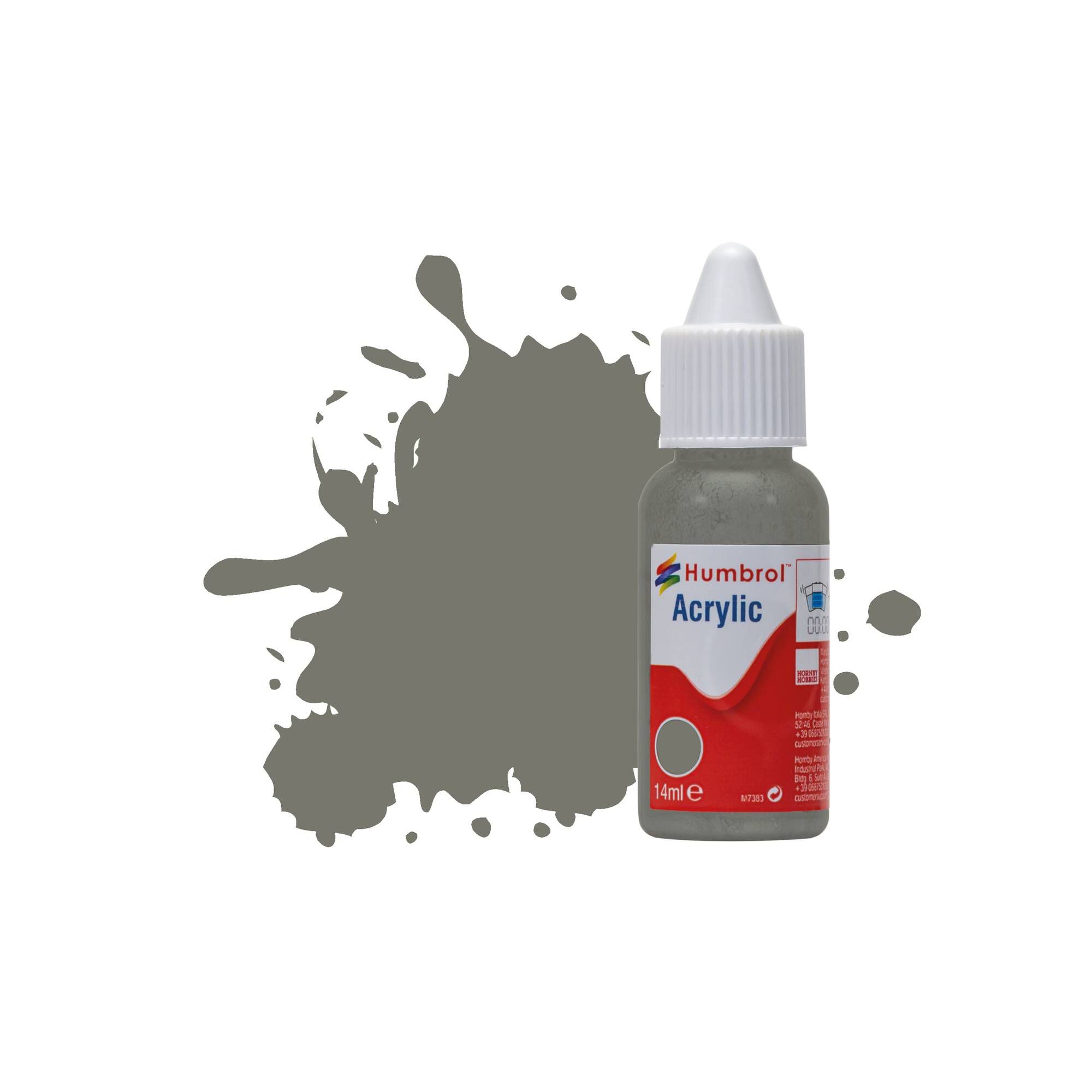 Humbrol 224 Dark Slate Grey Matt Acrylic Paint Dropper 14ml 1 Humbrol 224 Dark Slate Grey Matt Acrylic Paint Dropper 14ml