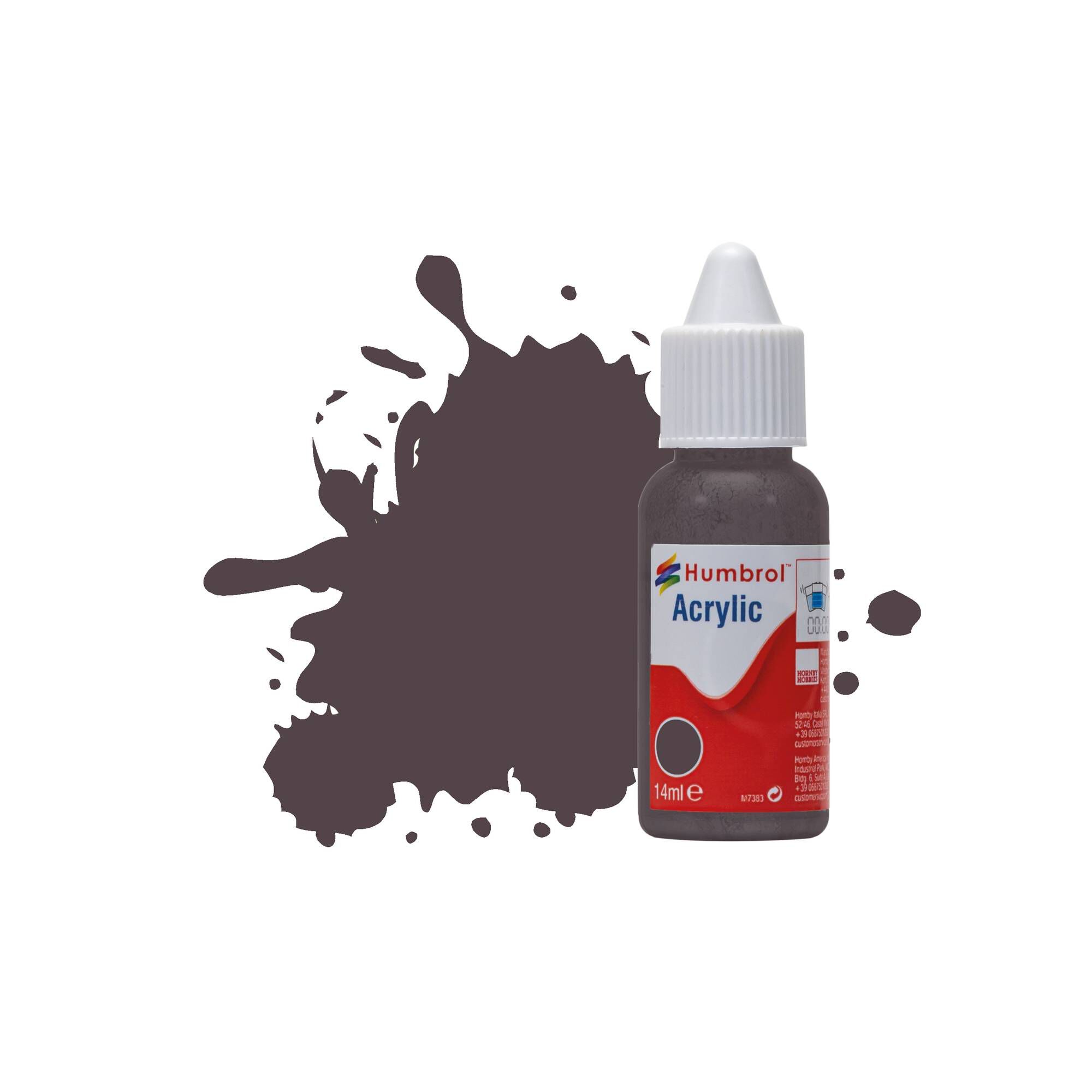 Humbrol 251 RLM 81 Dunkelbraun Matt Acrylic Paint Dropper 14ml 1 Humbrol 251 RLM 81 Dunkelbraun Matt Acrylic Paint Dropper 14ml