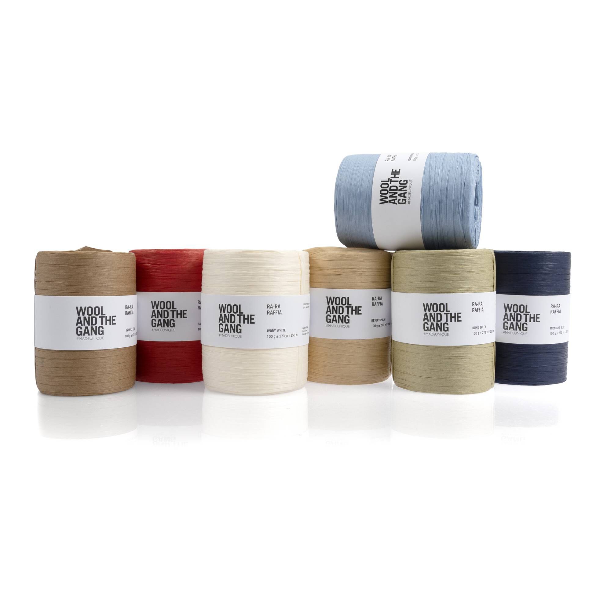Wool and the Gang Tropez Tan Ra-Ra-Raffia 100g 4 Wool and the Gang Tropez Tan Ra-Ra-Raffia 100g