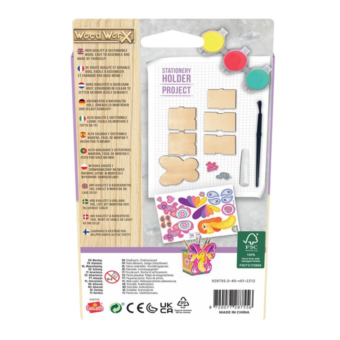 Wood WorX Stationery Holder Project Kit 2 Wood WorX Stationery Holder Project Kit