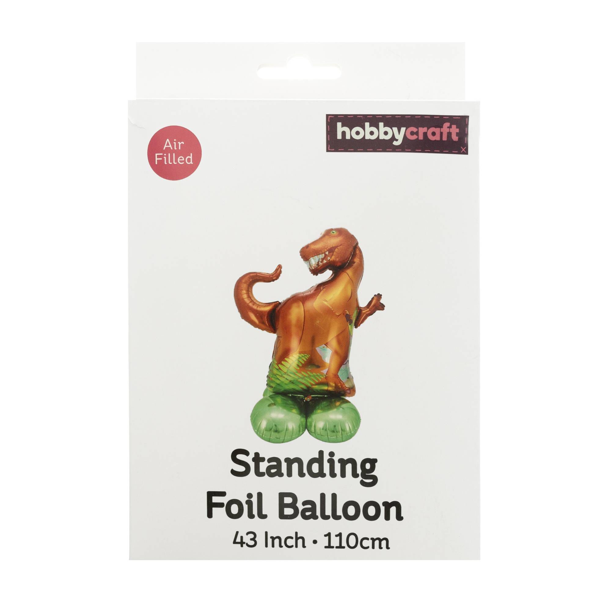Standing Dinosaur Balloon 1.1m 4 Standing Dinosaur Balloon 1.1m