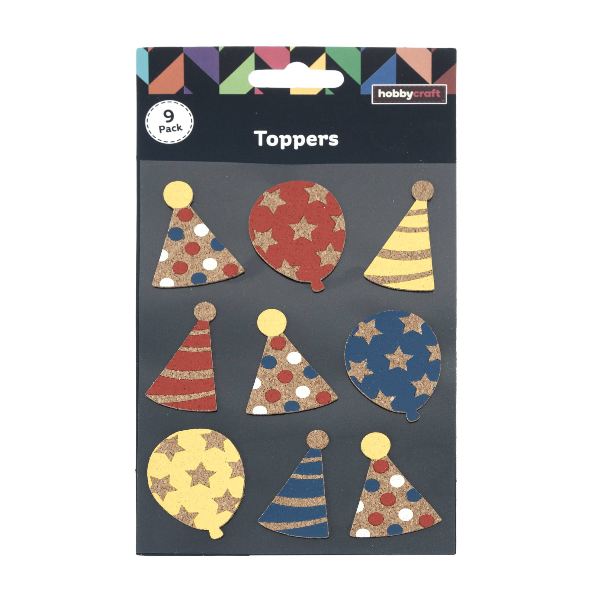 Party Cork Toppers 9 Pack 4 Party Cork Toppers 9 Pack