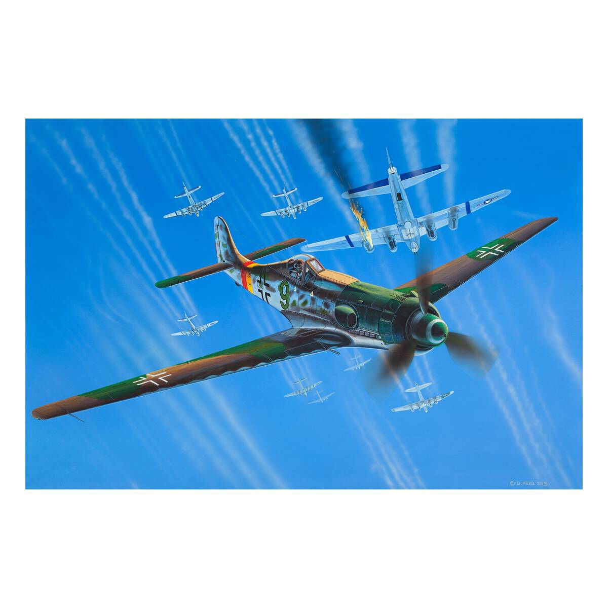 Revell Focke Wulf Ta 152 H Model Kit 1:72 3 Revell Focke Wulf Ta 152 H Model Kit 1:72