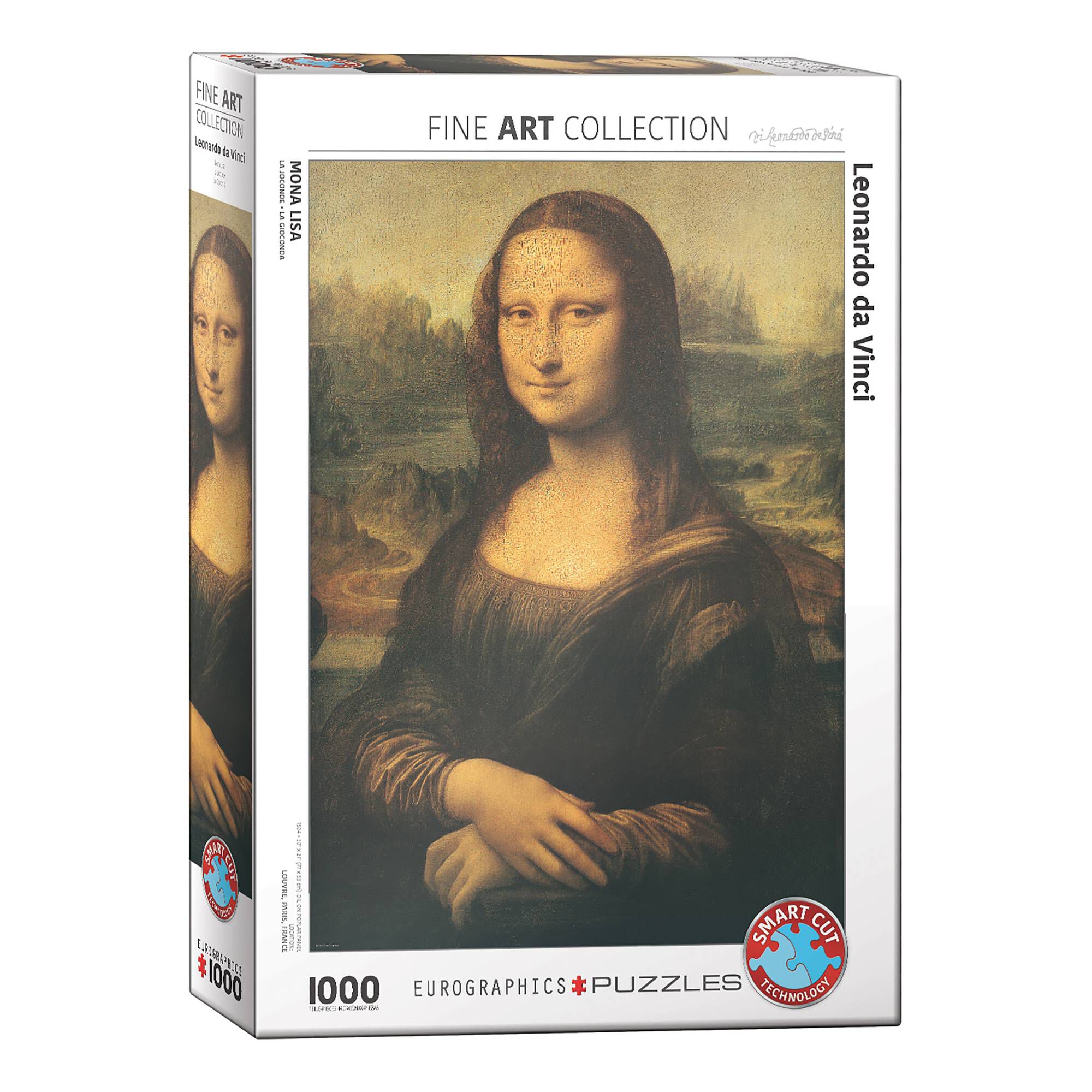 Eurographics Mona Lisa Jigsaw Puzzle 1000 Pieces