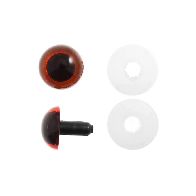 Trimits Amber Toy Safety Eyes 12mm 6 Pack