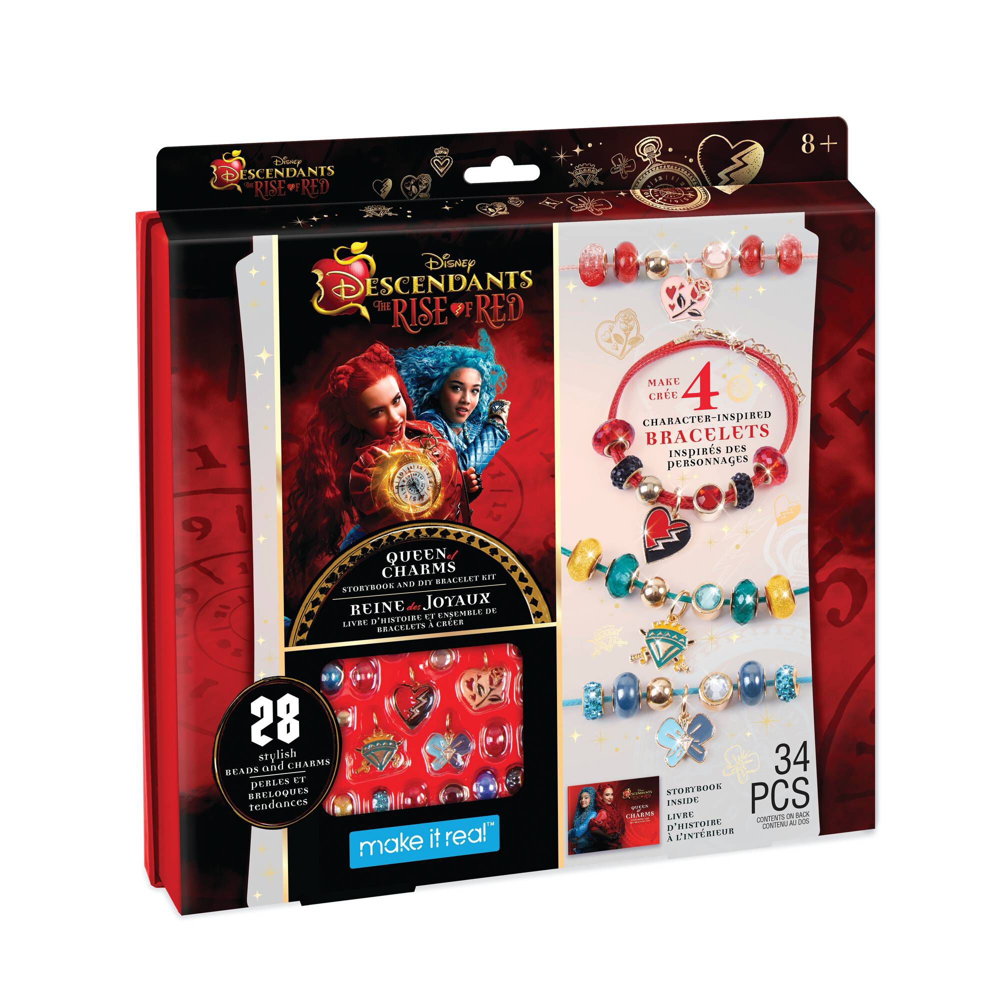 Disney Descendants Rise of Red Beads and Charms 1 Disney Descendants Rise of Red Beads and Charms