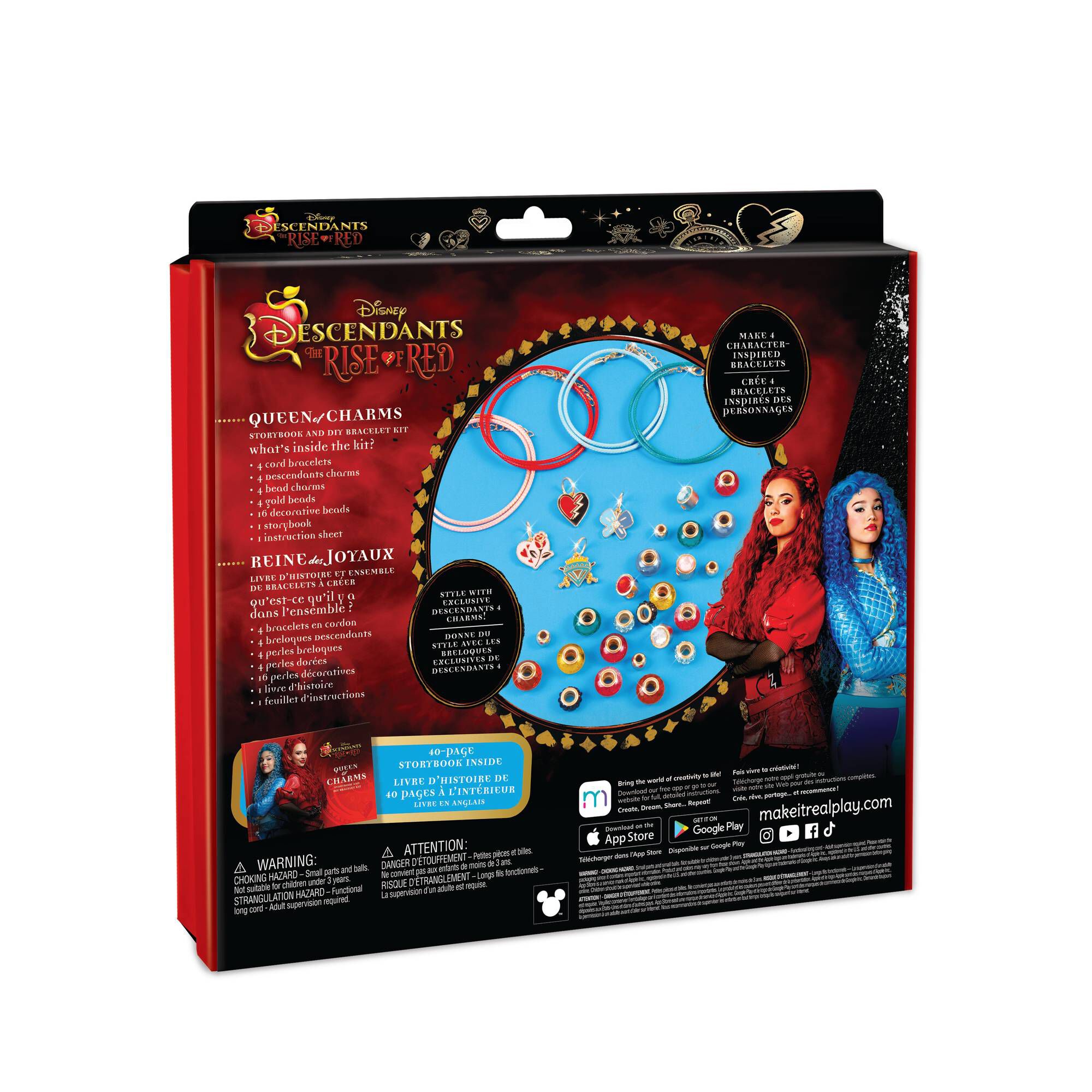 Disney Descendants Rise of Red Beads and Charms 5 Disney Descendants Rise of Red Beads and Charms