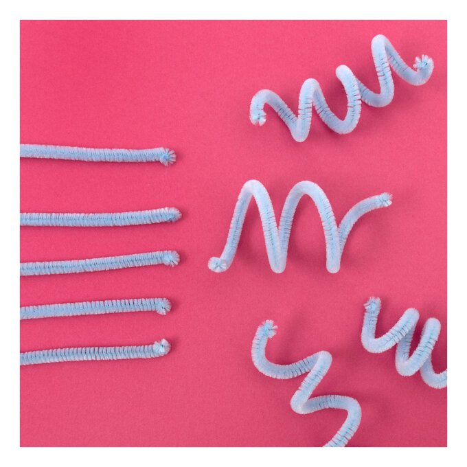 Light Blue Pipe Cleaners 12 Pack 3 Light Blue Pipe Cleaners 12 Pack