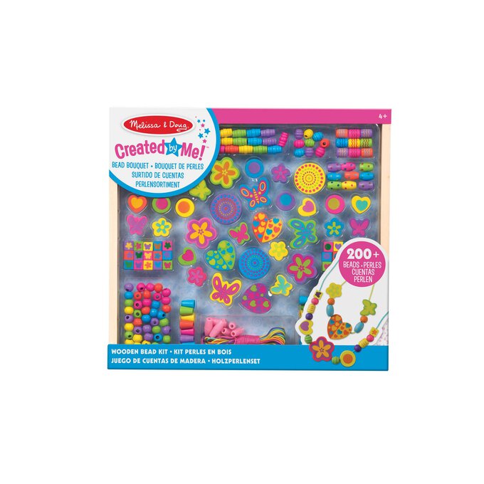 Melissa & Doug Bead Bouquet Wooden Bead Kit 1 Melissa & Doug Bead Bouquet Wooden Bead Kit