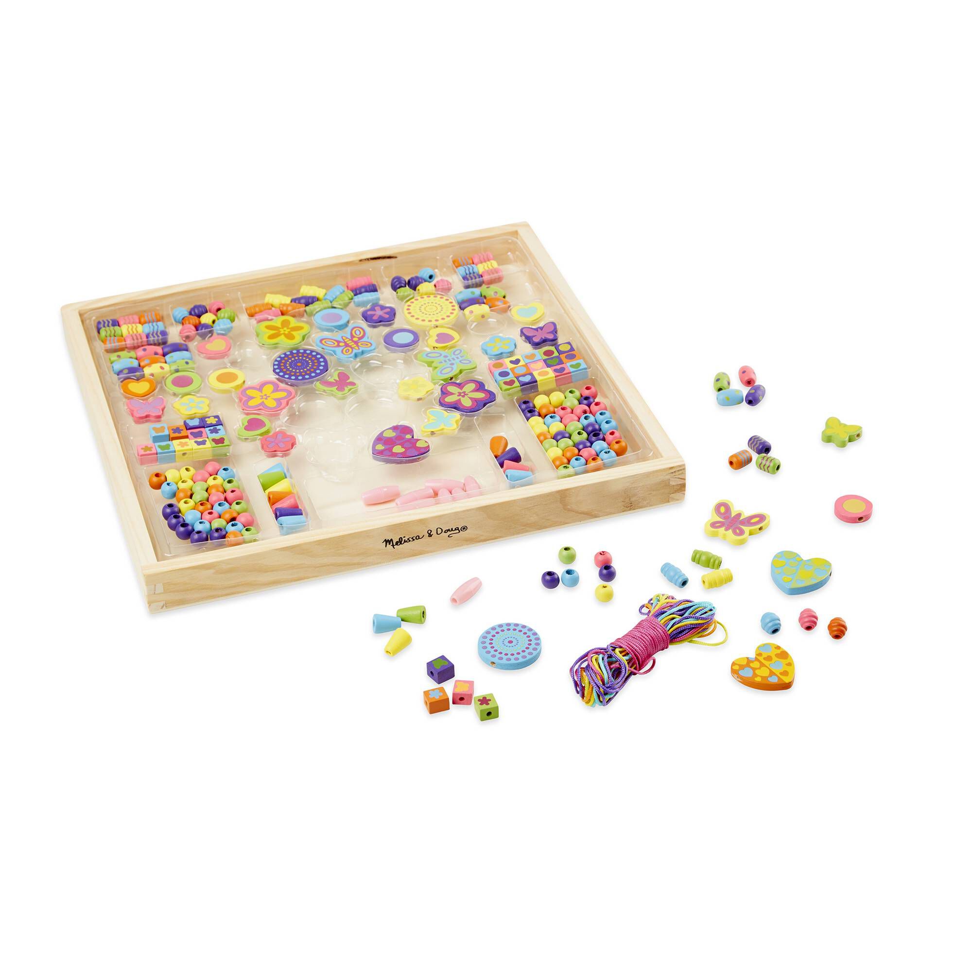 Melissa & Doug Bead Bouquet Wooden Bead Kit 4 Melissa & Doug Bead Bouquet Wooden Bead Kit