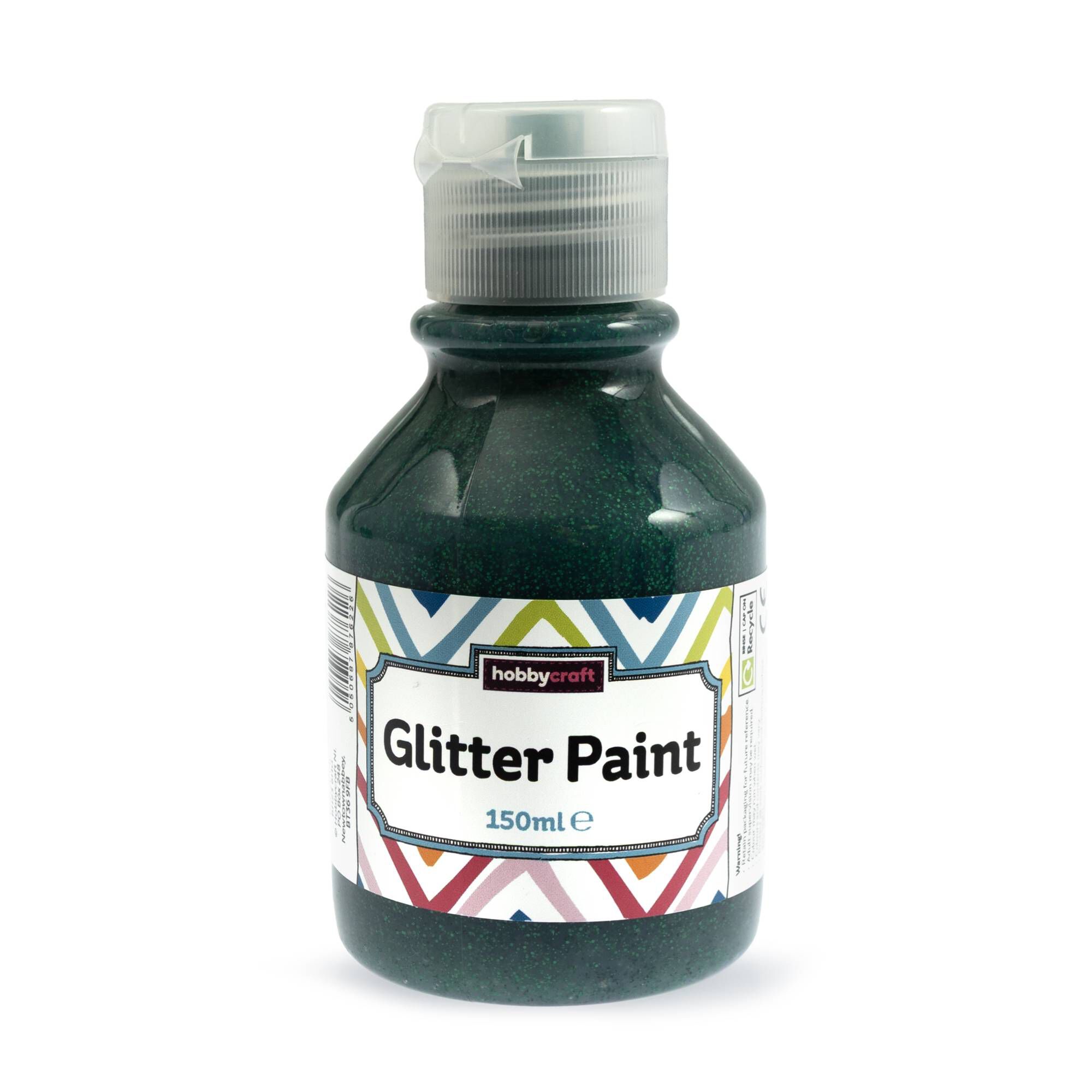 Green Glitter Paint 150ml 1 Green Glitter Paint 150ml