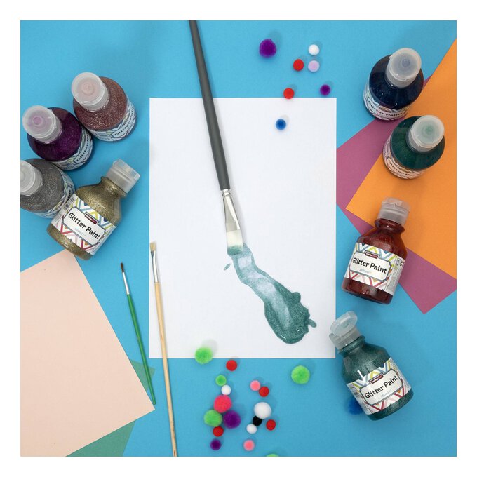 Pink Glitter Paint 150ml 3 Pink Glitter Paint 150ml