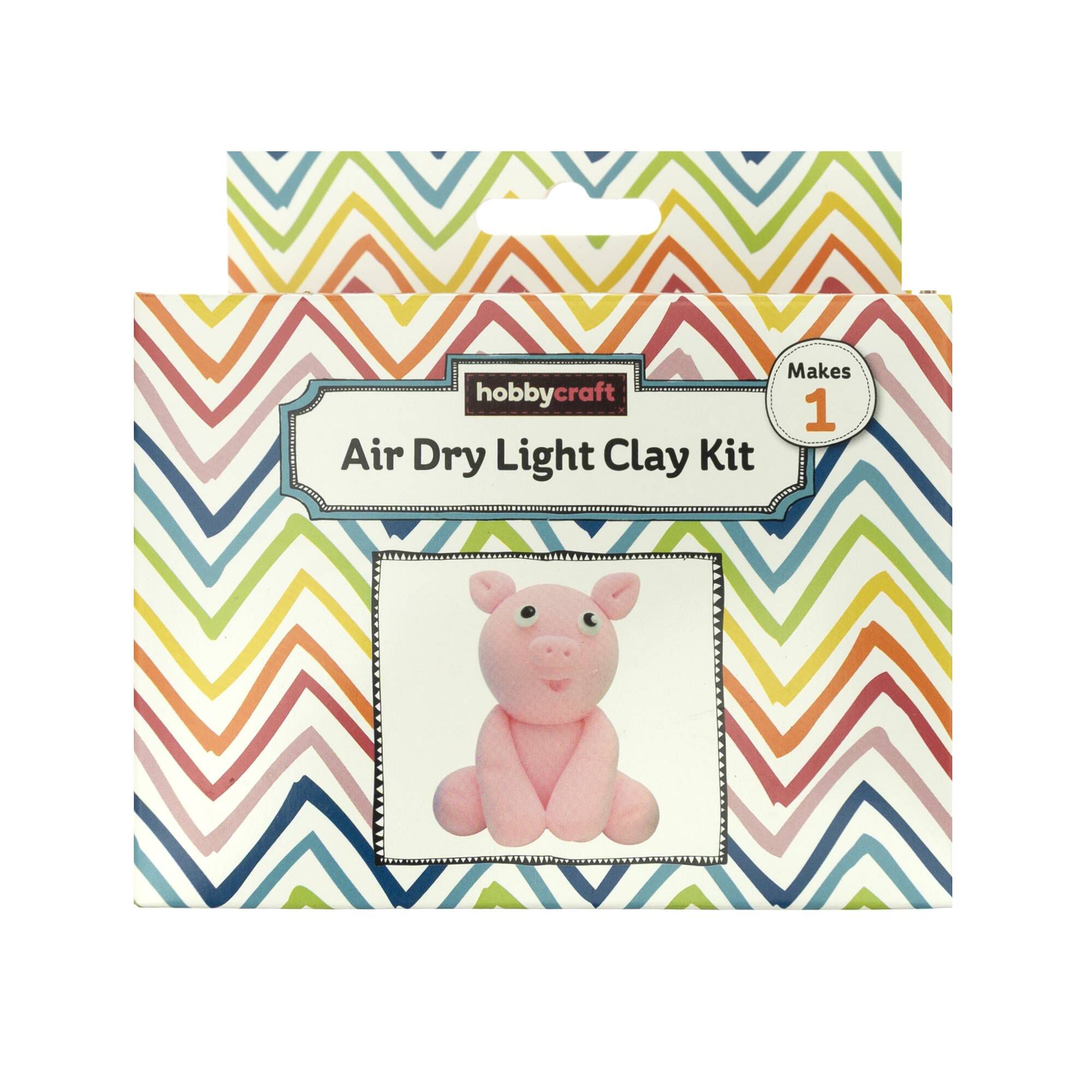 Pig Air Dry Light Clay Kit 4 Pig Air Dry Light Clay Kit