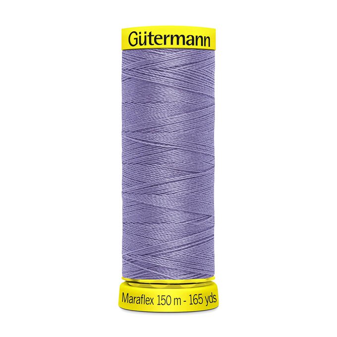 Gutermann Lilac Maraflex Stretchy Sewing Thread 150m (158) 1 Gutermann Lilac Maraflex Stretchy Sewing Thread 150m (158)