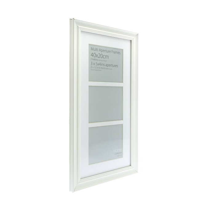 Vintage Beige Three-Aperture Frame 40cm x 20cm