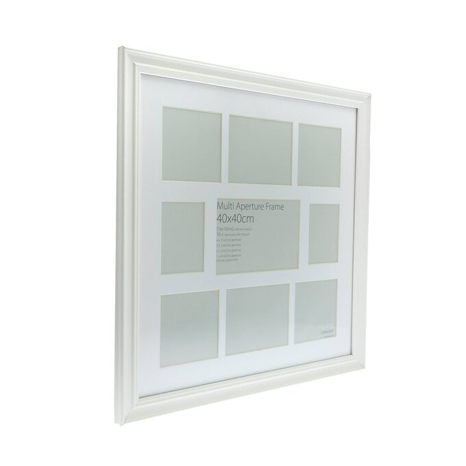 Vintage Beige Multi-Aperture Frame 40cm x 40cm