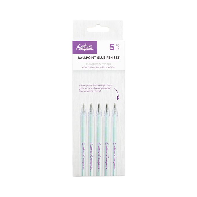Crafter’s Companion Ballpoint Glue Pen Set 5 Pack 1 Crafter’s Companion Ballpoint Glue Pen Set 5 Pack