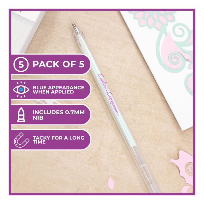 Crafter’s Companion Ballpoint Glue Pen Set 5 Pack 2 Crafter’s Companion Ballpoint Glue Pen Set 5 Pack