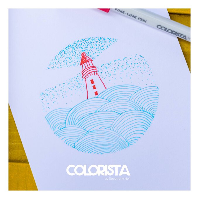 Colorista Vivid Expressions Fine Line Pens 8 Pack 3 Colorista Vivid Expressions Fine Line Pens 8 Pack