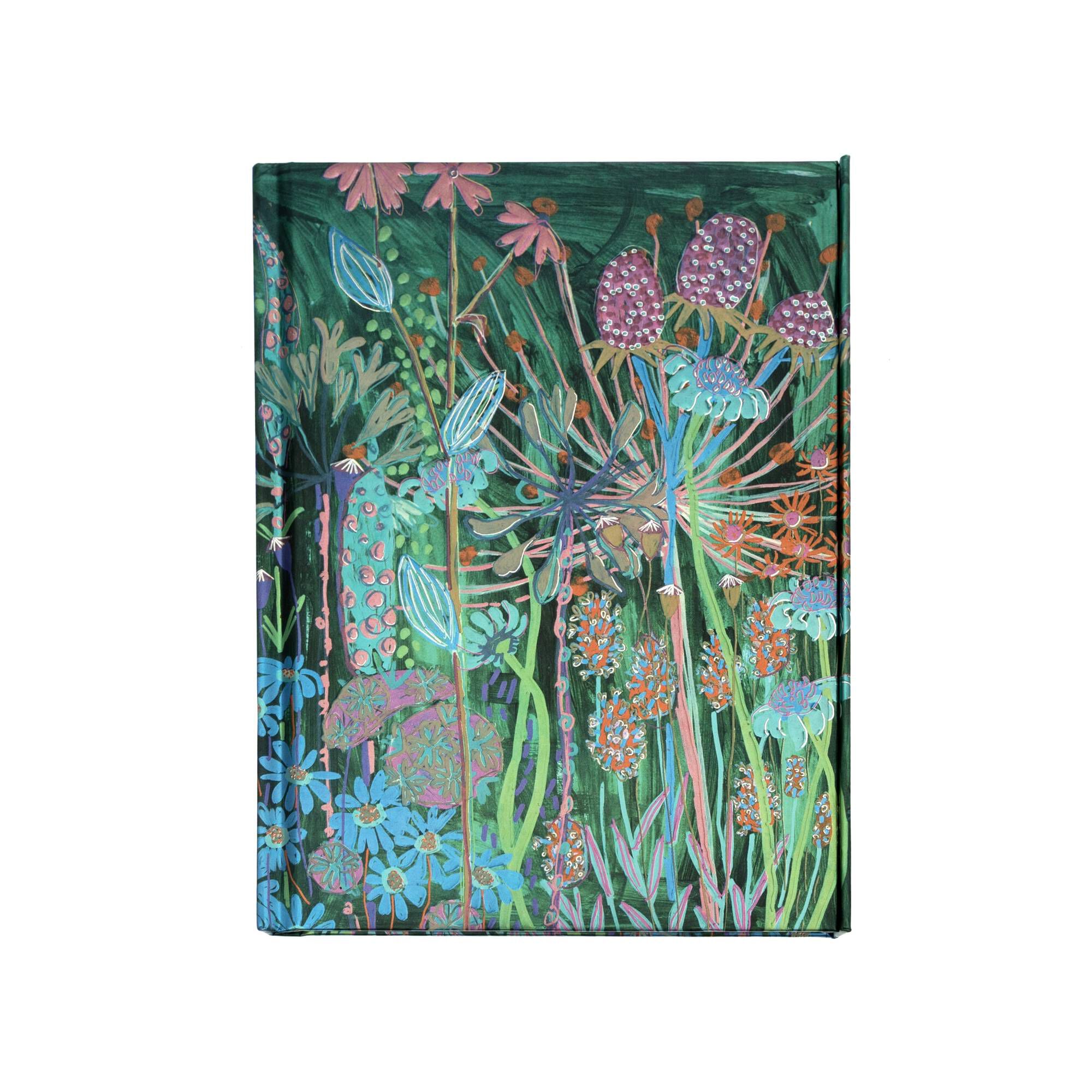 Viridian Garden House Foiled Slimline Journal 1 Viridian Garden House Foiled Slimline Journal