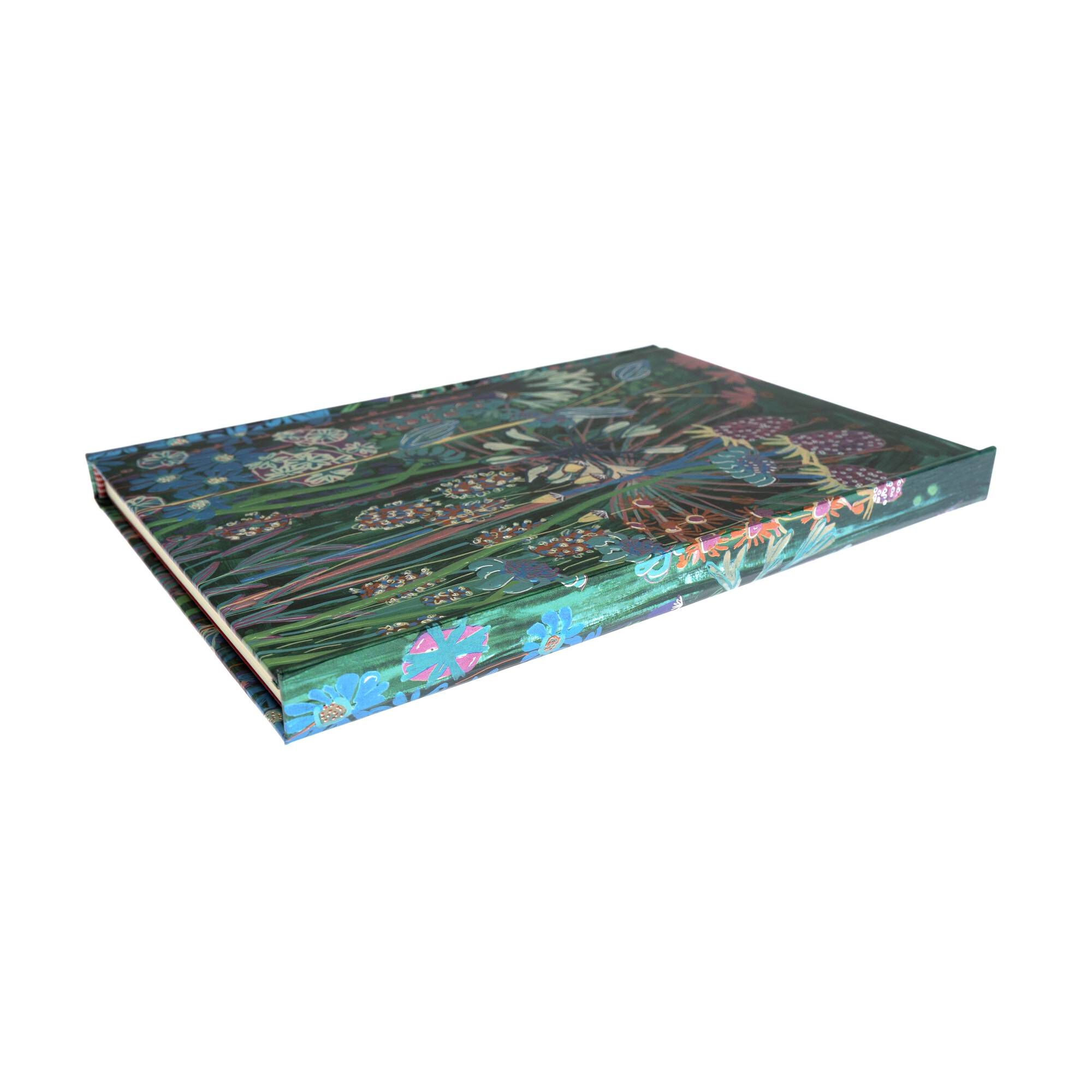 Viridian Garden House Foiled Slimline Journal 5 Viridian Garden House Foiled Slimline Journal
