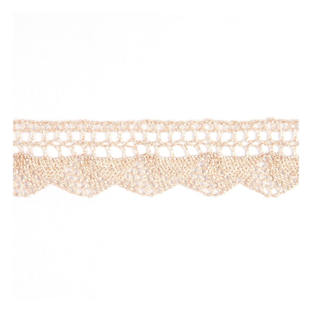 Light Gold 25mm Metallic Lace Trim by the Metre 1 Light Gold 25mm Metallic Lace Trim by the Metre