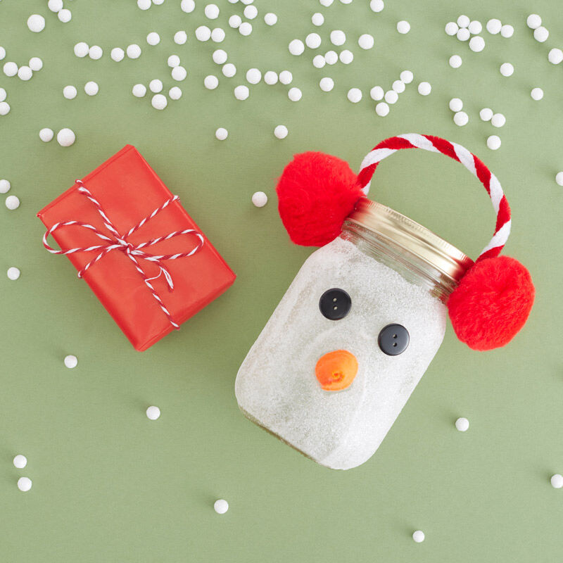 How to Make a Snowman Jar 1 How to Make a Snowman Jar
