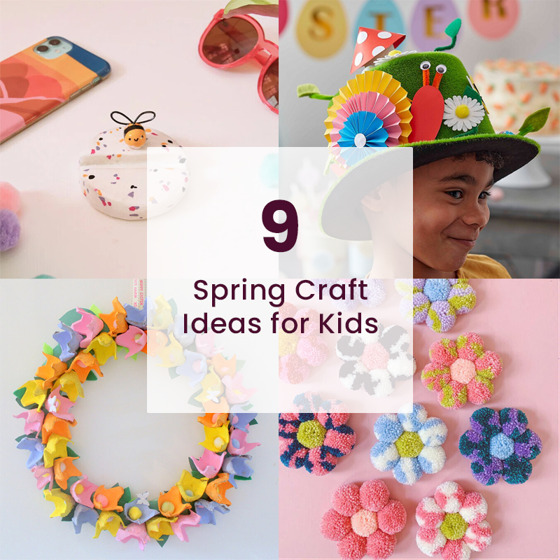 9 Spring Craft Ideas for Kids 1 9 Spring Craft Ideas for Kids