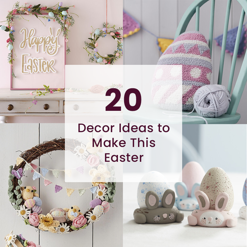 20 Décor Ideas to Make this Easter 1 20 Décor Ideas to Make this Easter
