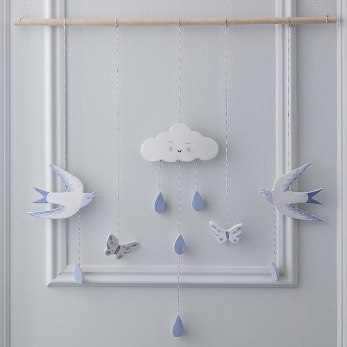 How to Make a Clay Nursery Mobile