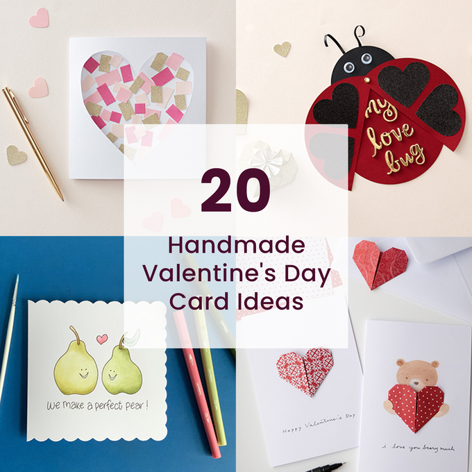 20 Handmade Valentine's Day Card Ideas 1 20 Handmade Valentine's Day Card Ideas