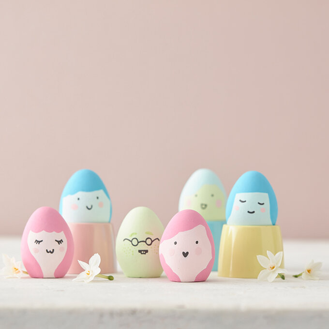 How to Make a Family of Egg People 1 How to Make a Family of Egg People