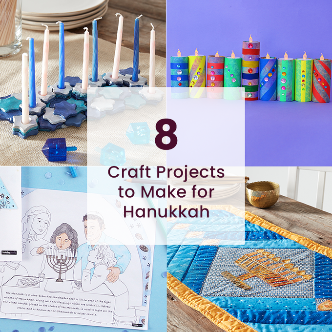 8 Craft Projects to Make for Hanukkah 1 8 Craft Projects to Make for Hanukkah