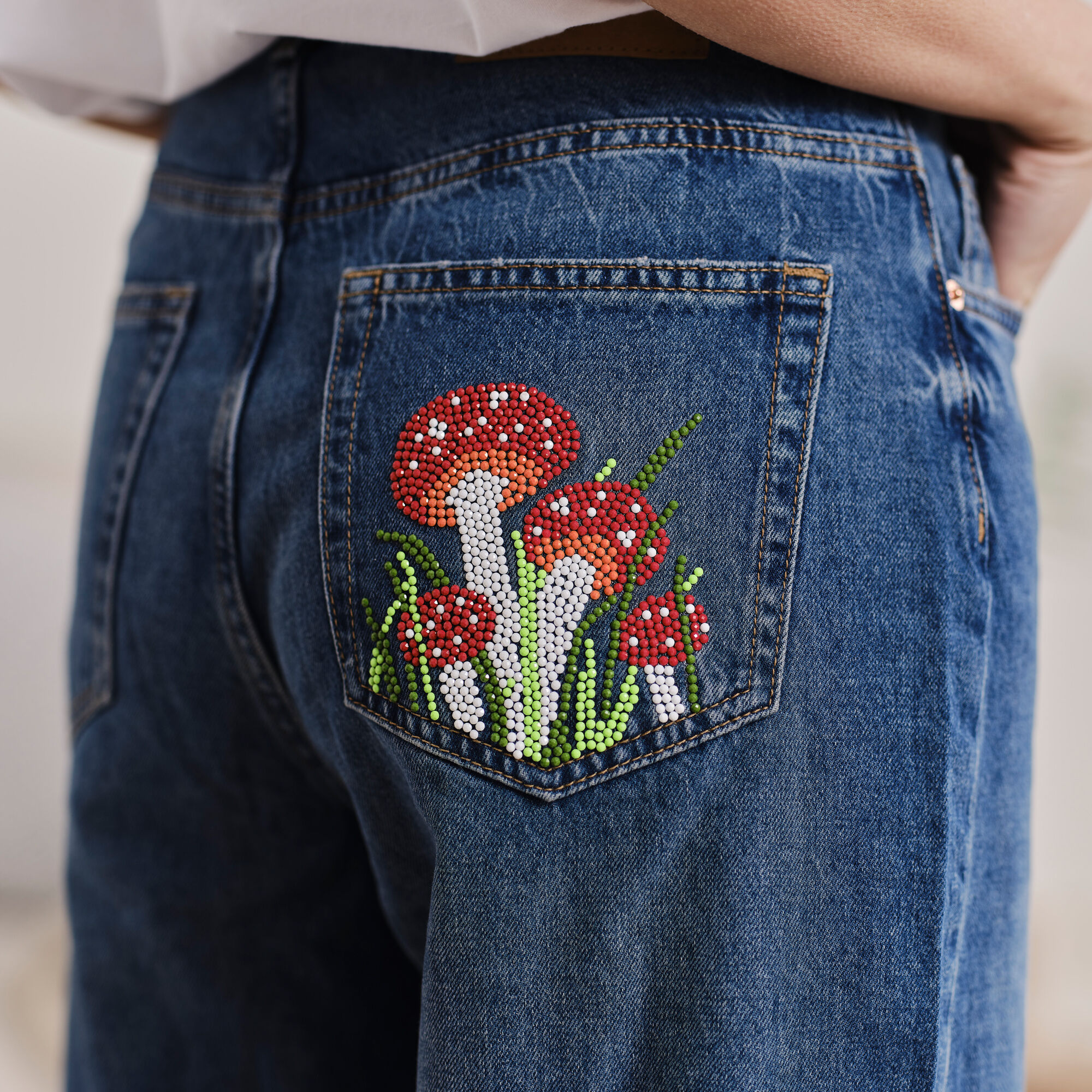 How to Customise Jeans with Diamond Dotz 1 How to Customise Jeans with Diamond Dotz