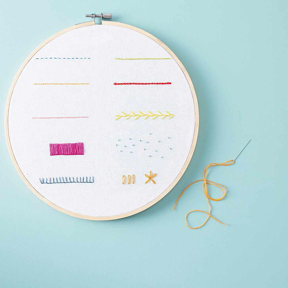 How to Embroider: Beginner Stitch Guide 1 How to Embroider: Beginner Stitch Guide