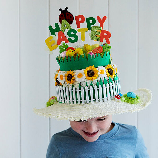 How to Make a Happy Easter Bonnet 1 How to Make a Happy Easter Bonnet