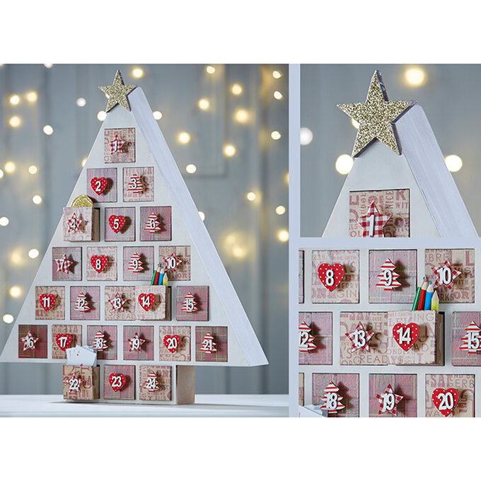 Traditional Advent Calendar Tree Project 1 Traditional Advent Calendar Tree Project