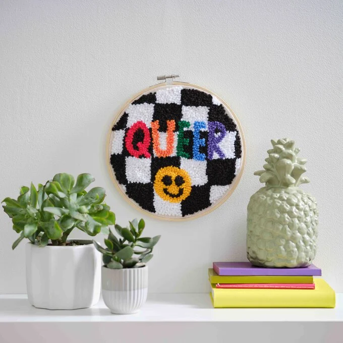 How to Make a Punch Needle Embroidery Hoop 1 How to Make a Punch Needle Embroidery Hoop