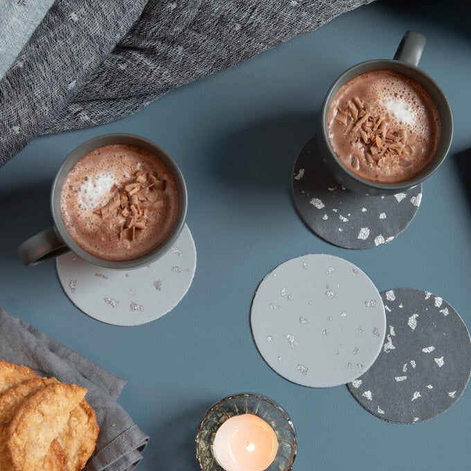 How to Make FIMO Leather-Effect Hygge Coasters 1 How to Make FIMO Leather-Effect Hygge Coasters