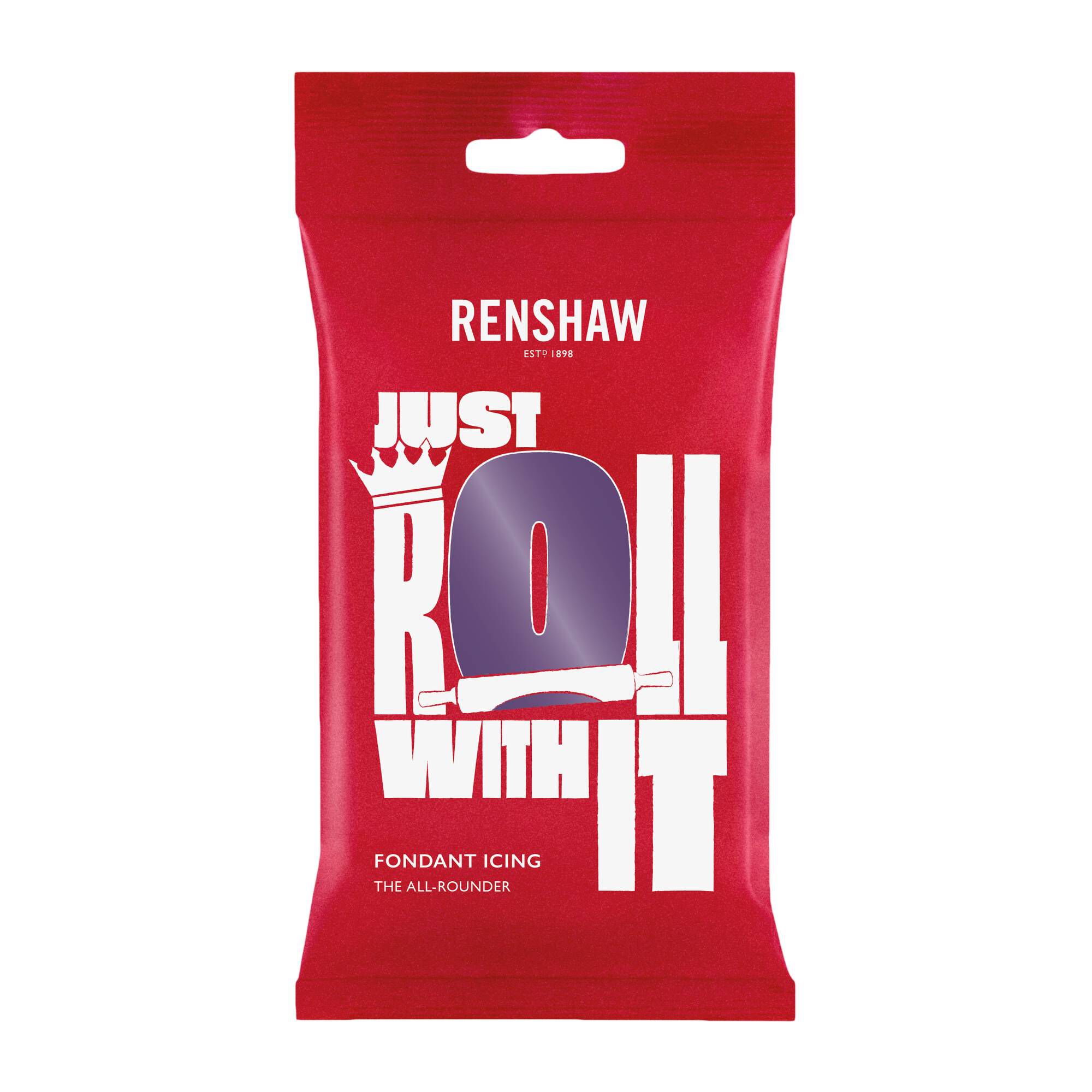 Renshaw Ready To Roll Deep Purple Icing 250g
