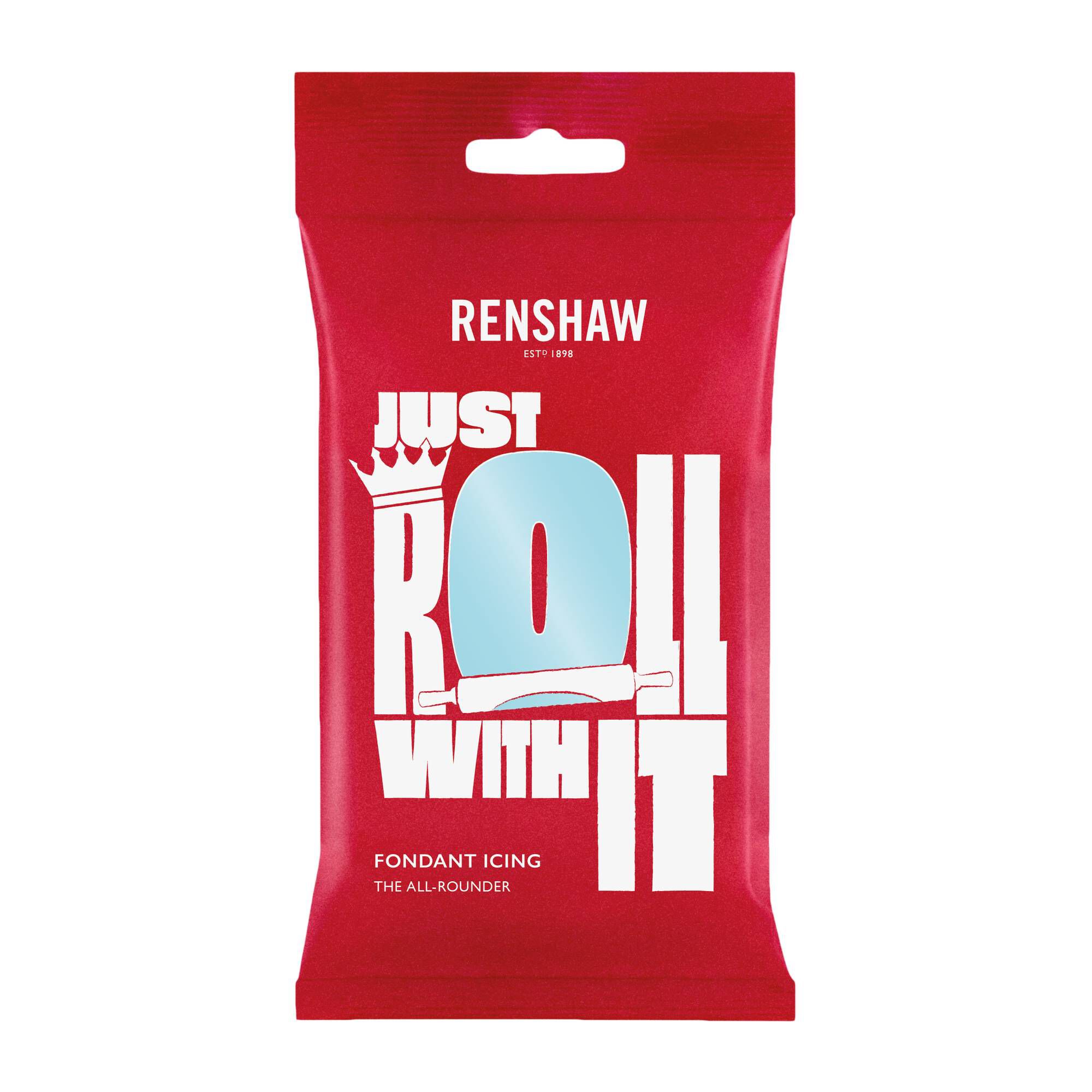 Renshaw Ready To Roll Duck Egg Blue Icing 250g