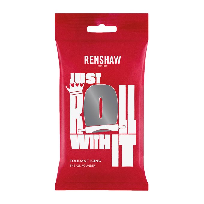 Renshaw Ready To Roll Grey Icing 250g