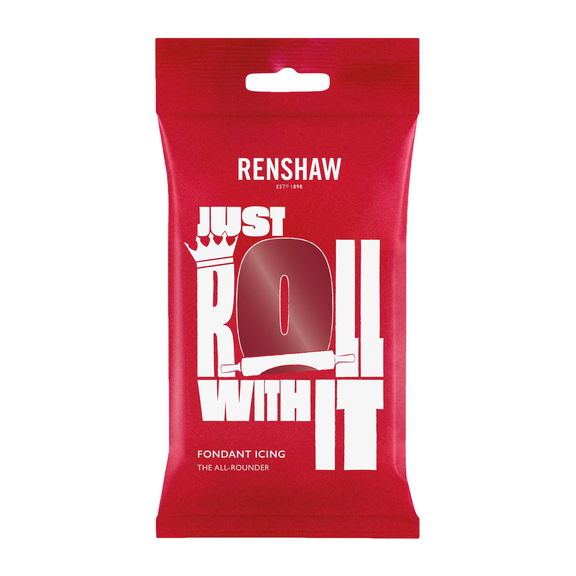 Renshaw Ready To Roll Ruby Red Icing 250g 1 Renshaw Ready To Roll Ruby Red Icing 250g